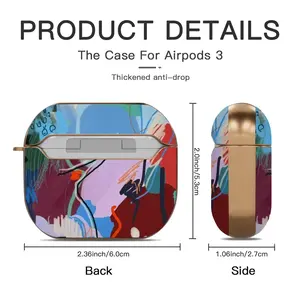 Large Red Airpods 3 Case (Hard Shell, Rose Gold)