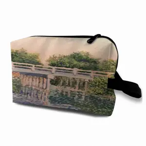 Bridge Over Canal Travel Cosmetic Bag