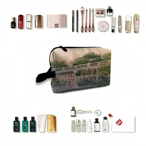 Bridge Over Canal Travel Cosmetic Bag