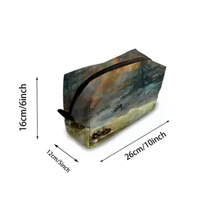 Shipwreck In A Storm Travel Cosmetic Bag