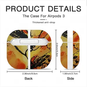 Becoming Monarch Airpods 3 Case (Hard Shell, White)