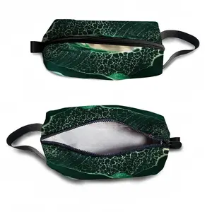 Green Waves Travel Cosmetic Bag