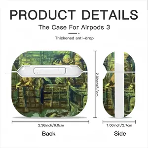 Balconies Airpods 3 Case (Hard Shell, White)