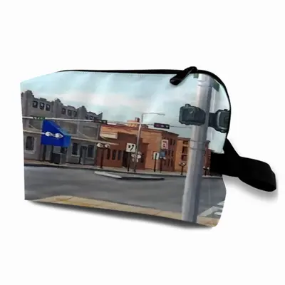 #9Th And Q Barrys Tavern Travel Cosmetic Bag