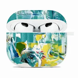 Green Point Airpods 3 Case (Hard Shell, White)