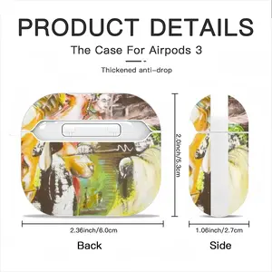 Truck Stop Airpods 3 Case (Hard Shell, White)