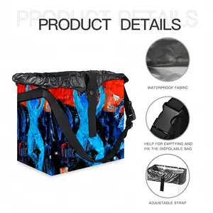 Dance Car Garbage Storage Bag