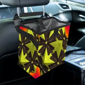 Echinacee Car Garbage Storage Bag