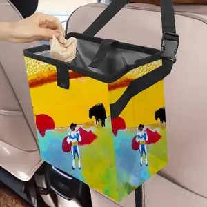 The Bullfighters Car Garbage Storage Bag