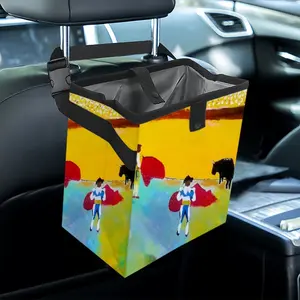 The Bullfighters Car Garbage Storage Bag