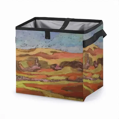 Mountain Range Car Garbage Storage Bag