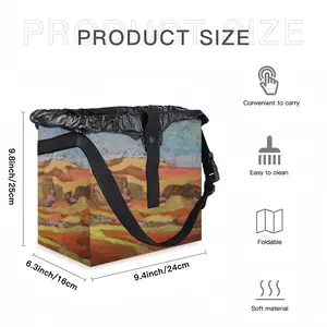 Mountain Range Car Garbage Storage Bag