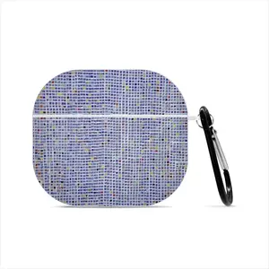 Blue Grids (Biro,Marker Gouache) Airpods 3 Case (Hard Shell, White)