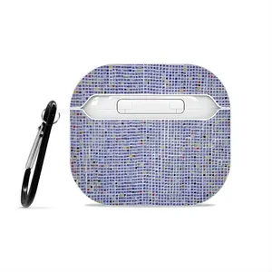 Blue Grids (Biro,Marker Gouache) Airpods 3 Case (Hard Shell, White)