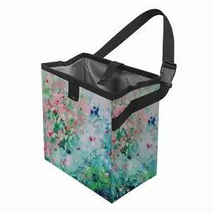 Shades In Blue Car Garbage Storage Bag