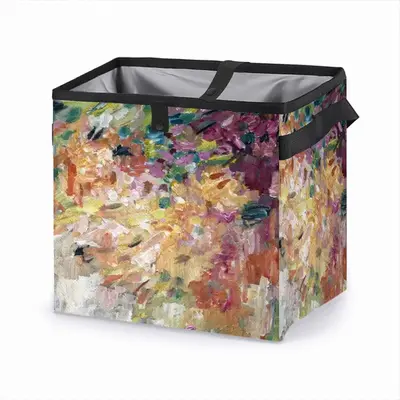 Fading Flowers Car Garbage Storage Bag