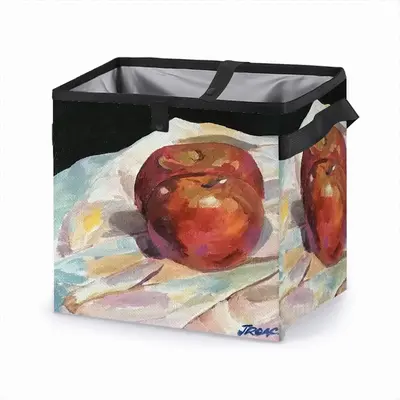 Apples On A Table Car Garbage Storage Bag