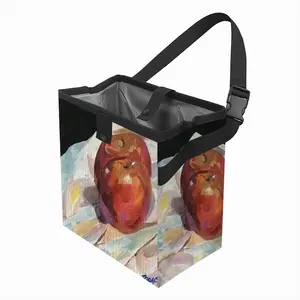 Apples On A Table Car Garbage Storage Bag