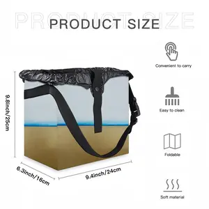 Blue Line With Gold Car Garbage Storage Bag