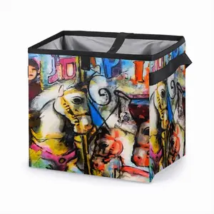 Jumping Car Garbage Storage Bag