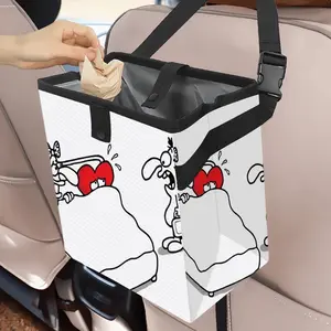 Love Cheating Car Garbage Storage Bag