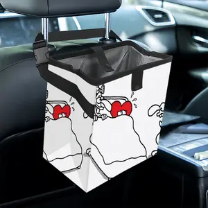 Love Cheating Car Garbage Storage Bag