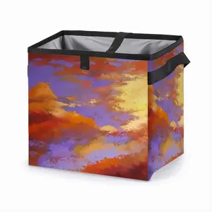 Clouds Car Garbage Storage Bag