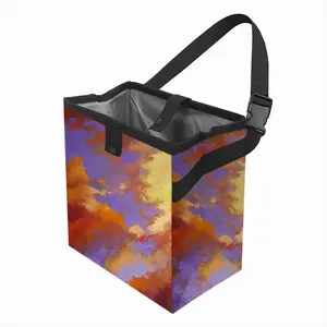 Clouds Car Garbage Storage Bag