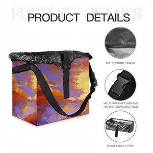 Clouds Car Garbage Storage Bag