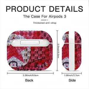 Da Worm And Nuke Kid On The Block Airpods 3 Case (Hard Shell, White)