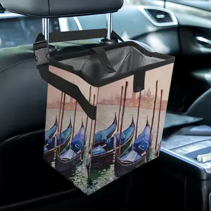 Venetian Gondolas Car Garbage Storage Bag