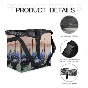 Venetian Gondolas Car Garbage Storage Bag