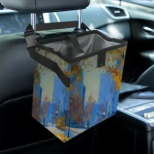 Sunny Day Car Garbage Storage Bag