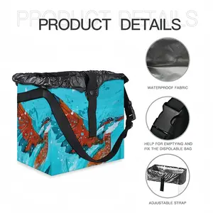 Kingfisher Car Garbage Storage Bag