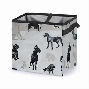 Dog Breeds Car Garbage Storage Bag