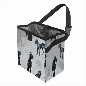 Dog Breeds Car Garbage Storage Bag