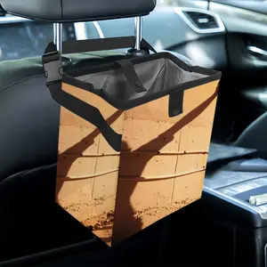 A Road Well Traveled Car Garbage Storage Bag