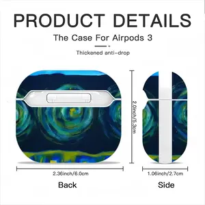 Greek Turbula Airpods 3 Case (Hard Shell, White)