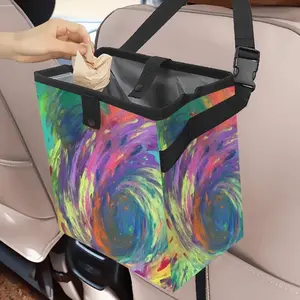 Waves Of Love Car Garbage Storage Bag