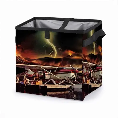 Island Escape Car Garbage Storage Bag