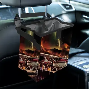 Island Escape Car Garbage Storage Bag