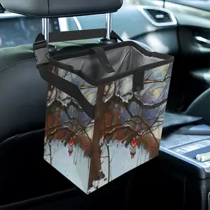 The Sun Has Set Car Garbage Storage Bag