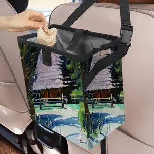 Village Silence Car Garbage Storage Bag