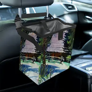 Village Silence Car Garbage Storage Bag