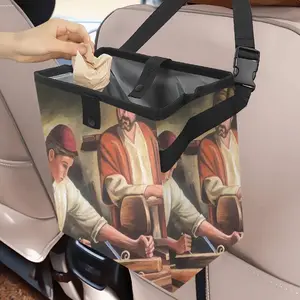 Joseph And Jesus Car Garbage Storage Bag