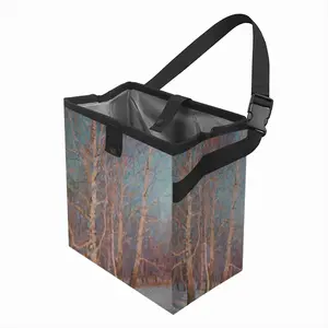 Frosty Evening Car Garbage Storage Bag