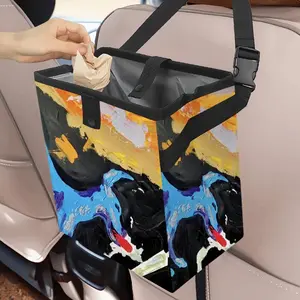 Happy Dog Car Garbage Storage Bag