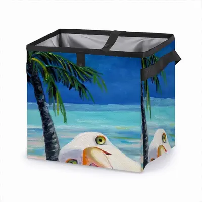 Seagull Beach Mob Car Garbage Storage Bag