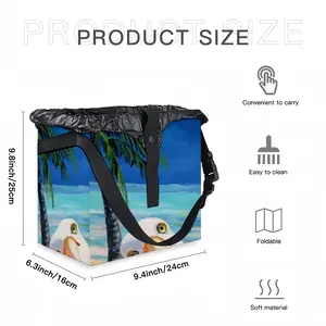 Seagull Beach Mob Car Garbage Storage Bag