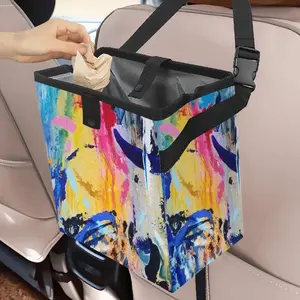 Serene Gaze Car Garbage Storage Bag